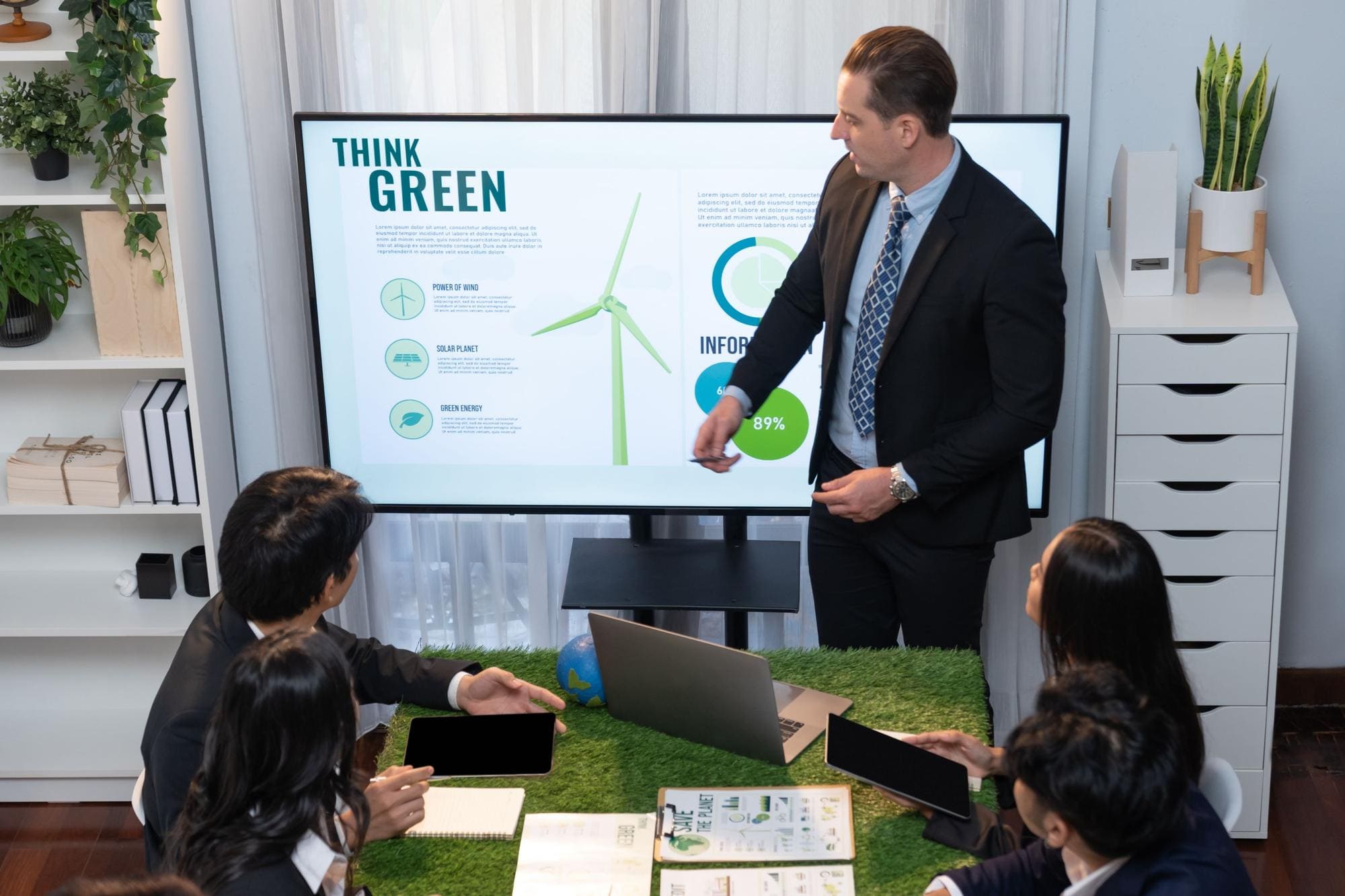 Energy transition workforce completing emerging technology training